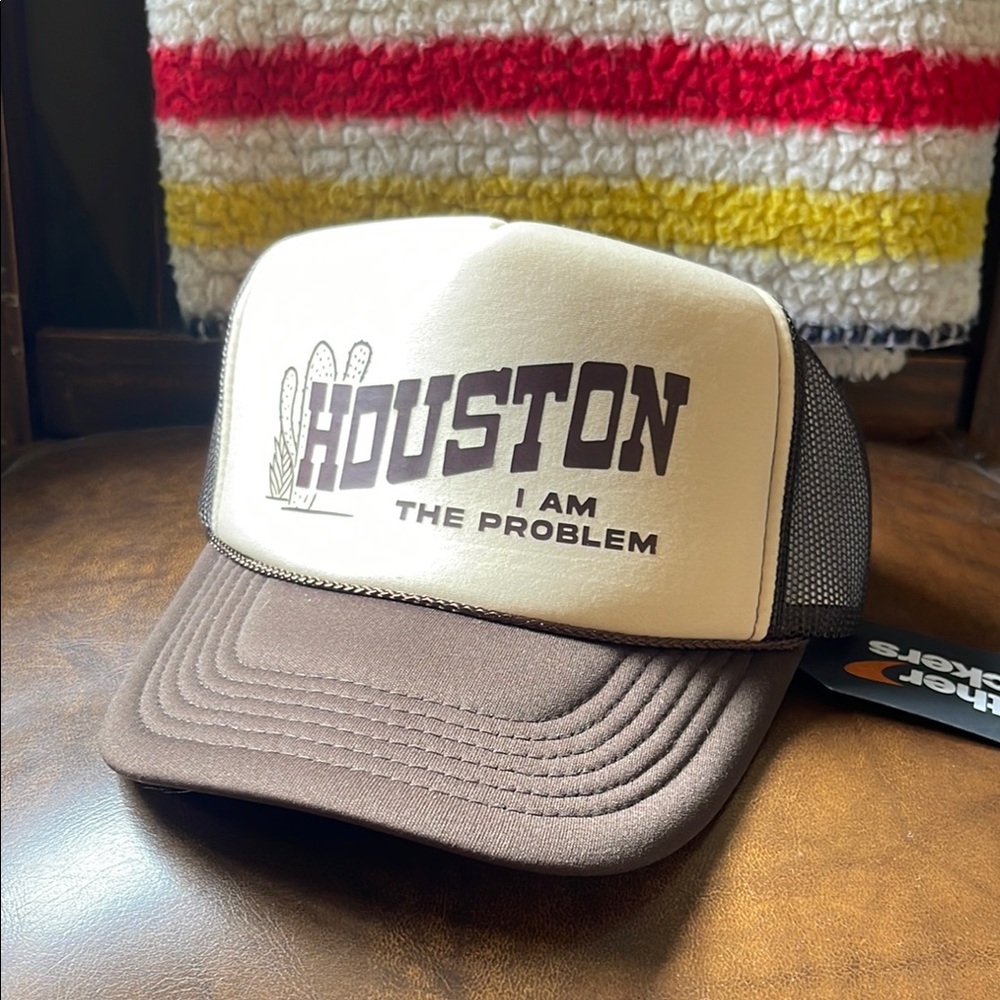 Houston I Am The Problem Trucker Hat
